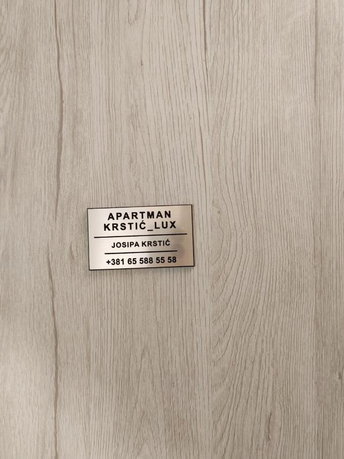 Krstic_Lux Apartman 苏博蒂察 外观 照片